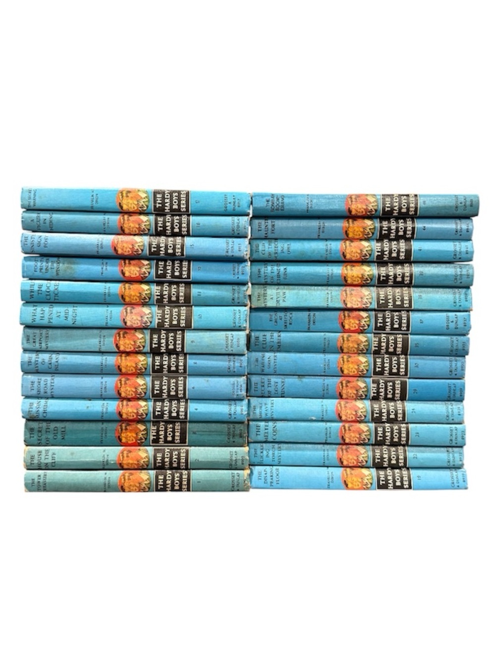 The Hardy Boys Series hardback book LOT 26 vintage Grosset & Dunlap